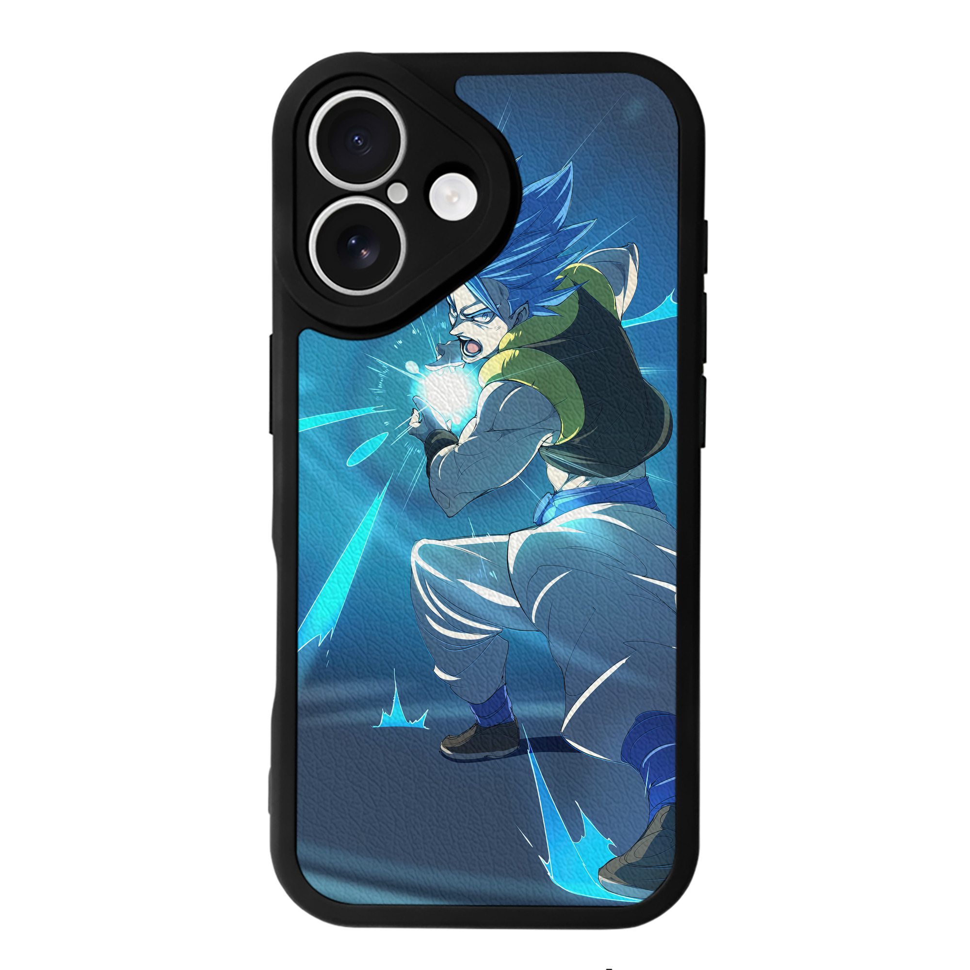 （画像用） ドラゴンボール DRAGON BALL 【iPhone 16シリーズ対応】シリコンスマホケース（レザー調） 材質：シリコン
